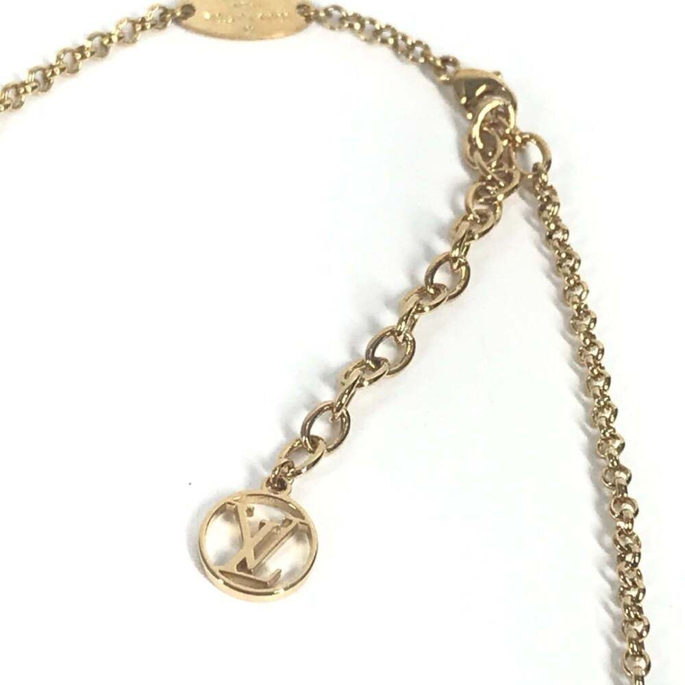 LOUIS VUITTON Gold Necklace - Picture 5 of 14